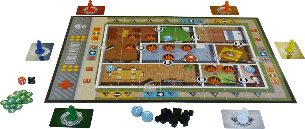 Flash Point  (2-6) board game collectible [Barcode 8717249196181] - Main Image 2