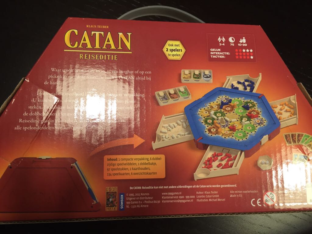 Catan: Reiseditie  (2-4) board game collectible [Barcode 8717249200017] - Main Image 2