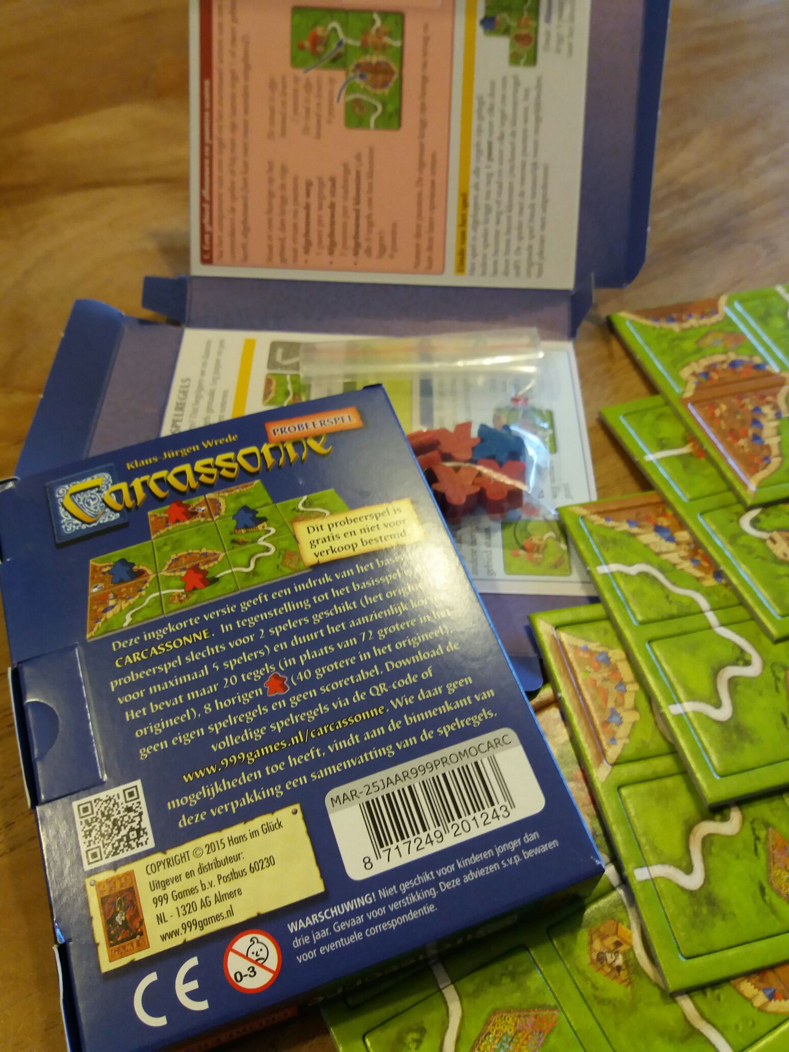 probeer spel carcassonne  (2) board game collectible [Barcode 8717249201243] - Main Image 2