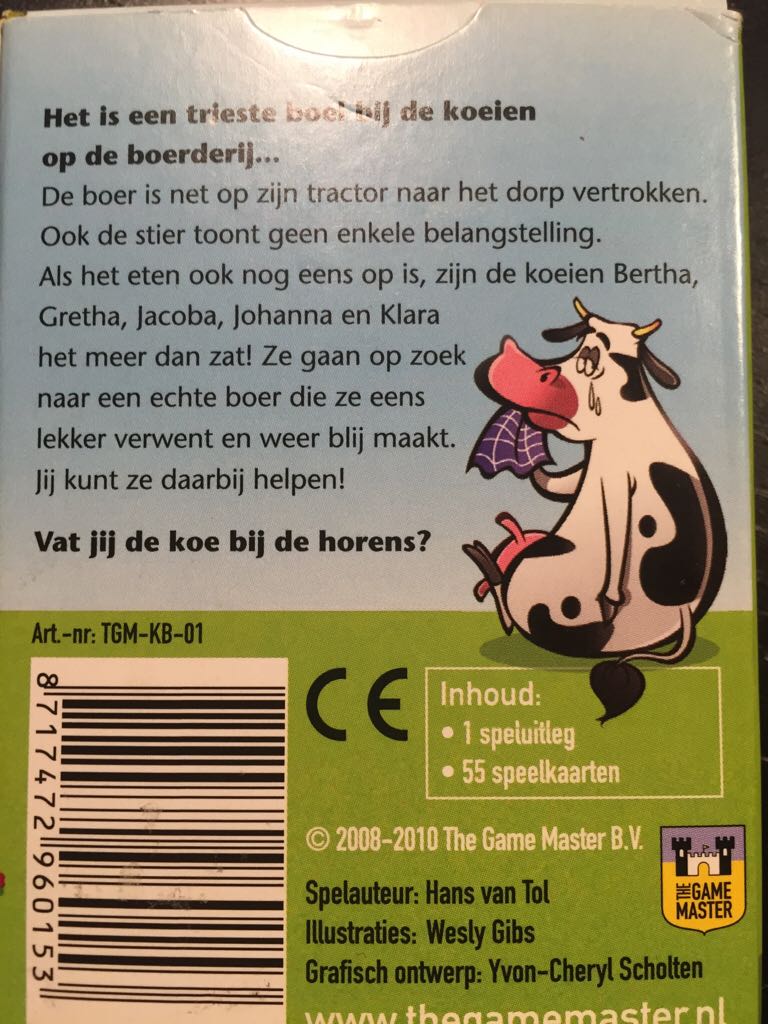 Koe Zoekt Boer  (2-5) board game collectible [Barcode 8717472960153] - Main Image 2