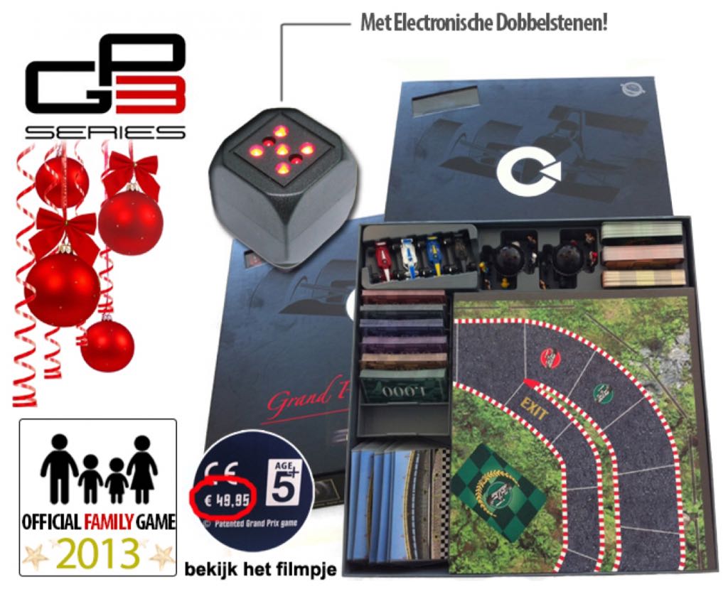 Grandprix Racing Game  (1-4) board game collectible [Barcode 8717953003201] - Main Image 2