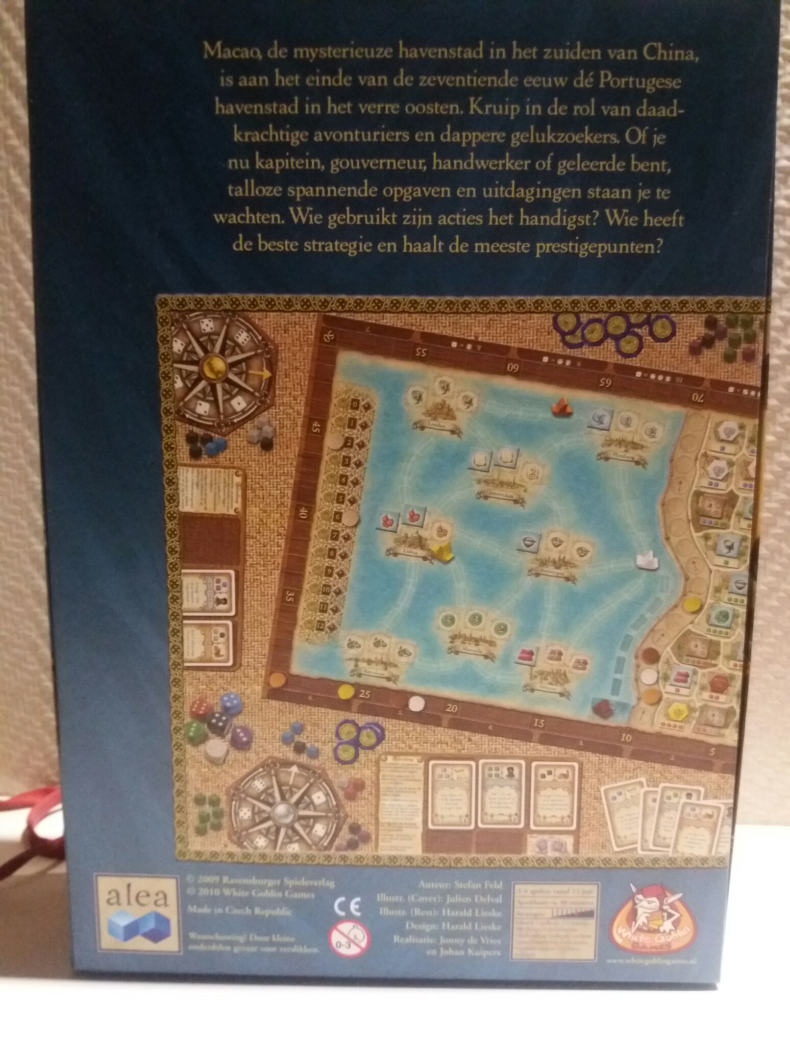 Macao  (4) board game collectible [Barcode 8718026300289] - Main Image 2