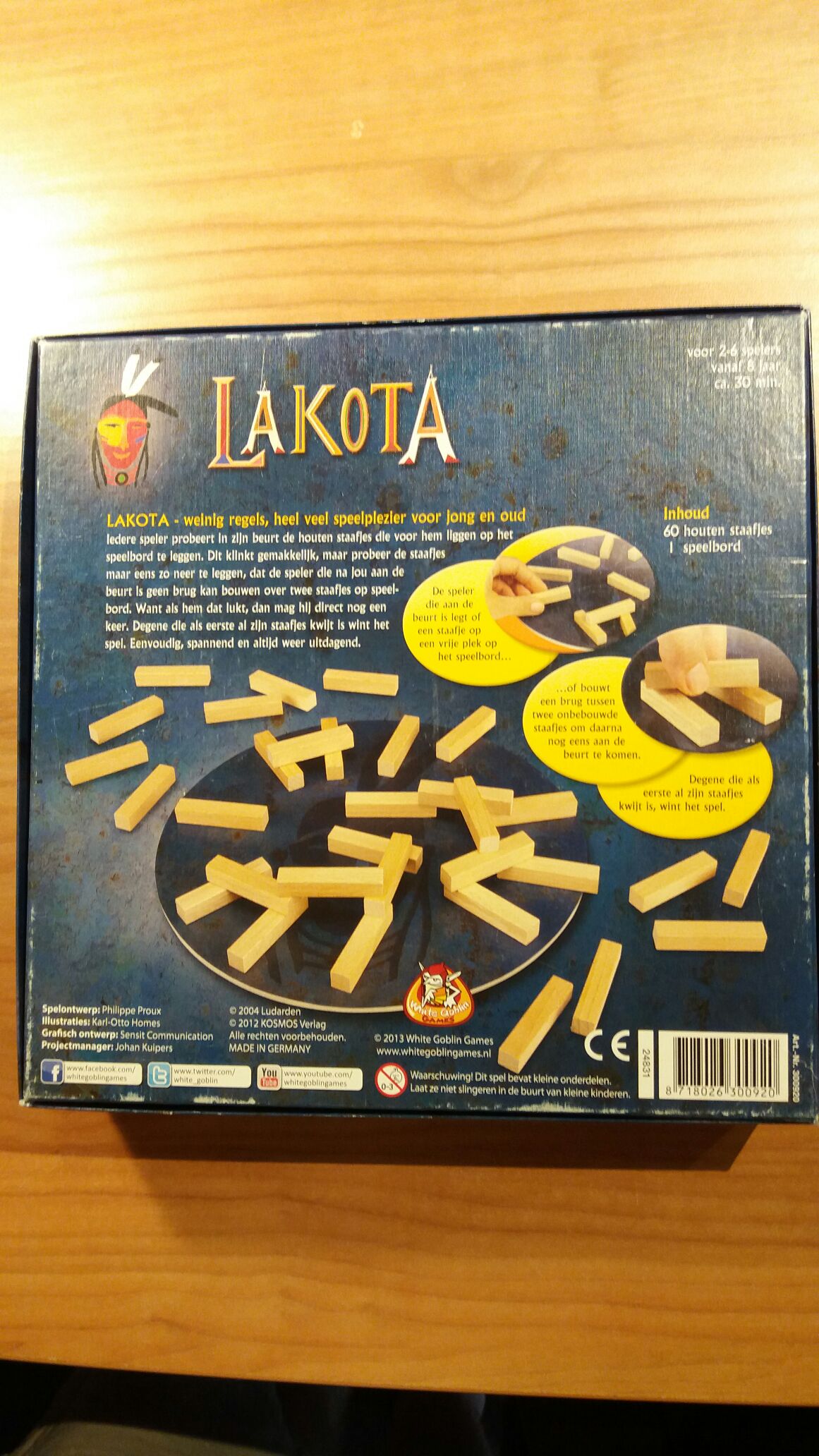 lakota  (2-6) board game collectible [Barcode 8718026300920] - Main Image 2