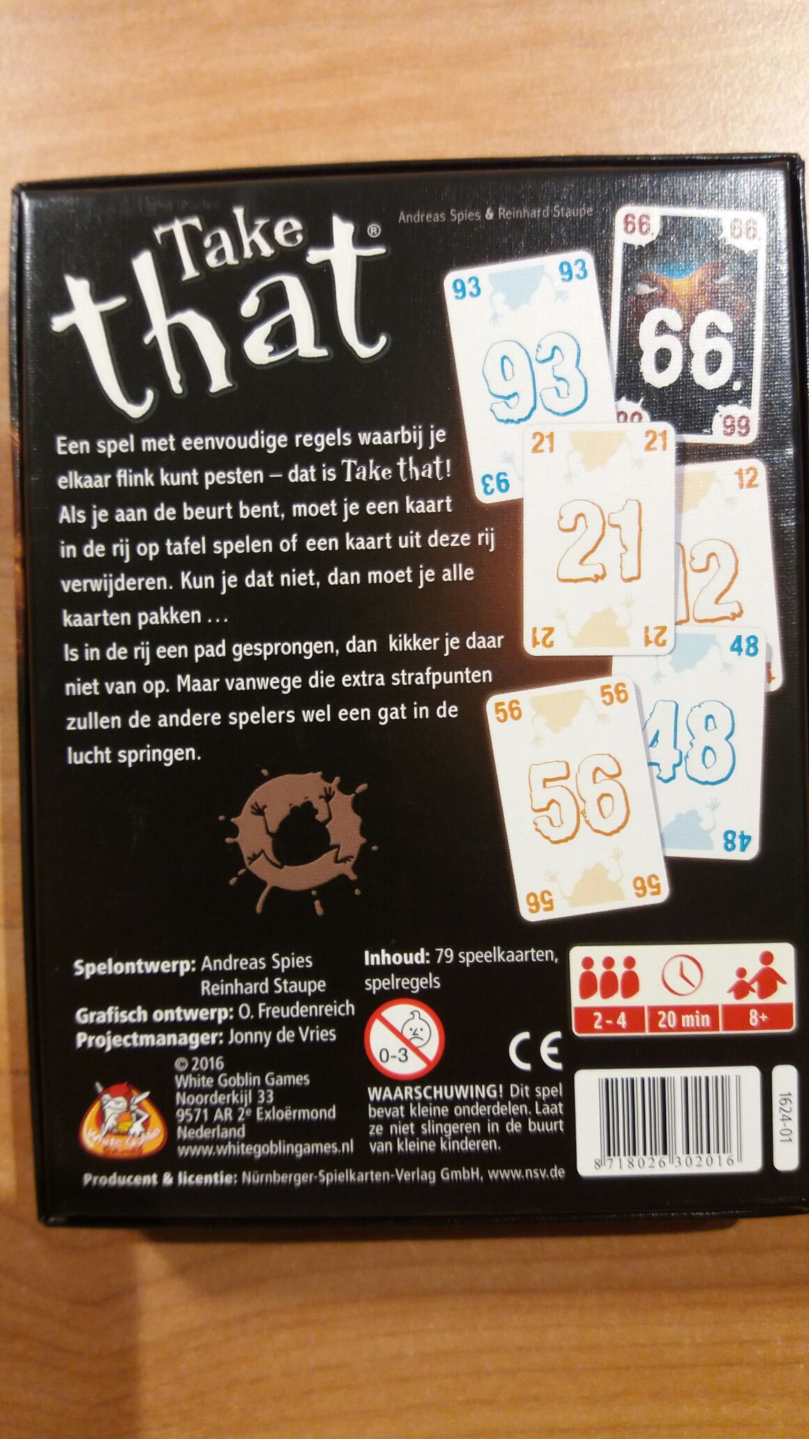 Take That  (2-4) board game collectible [Barcode 8718026302016] - Main Image 2