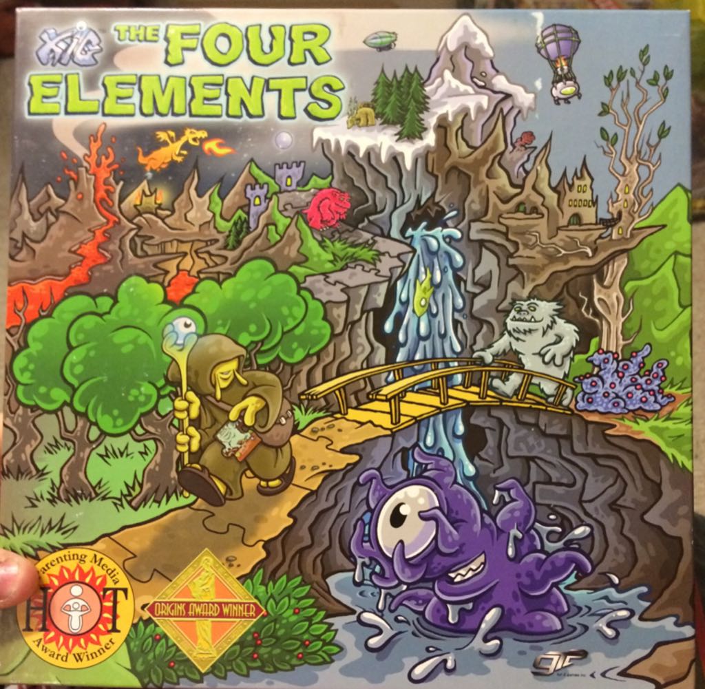 The Four Elements  board game collectible [Barcode 874620000074] - Main Image 1