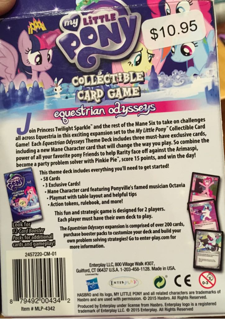 My Little Pony Collectible Card Game: Jam Session Theme Deck  board game collectible [Barcode 879492004342] - Main Image 2