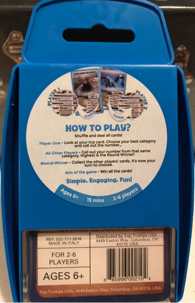 TOP Trumps: Harry Potter & the Half-Blood Prince  (2 to 6) board game collectible [Barcode 885996002104] - Main Image 2