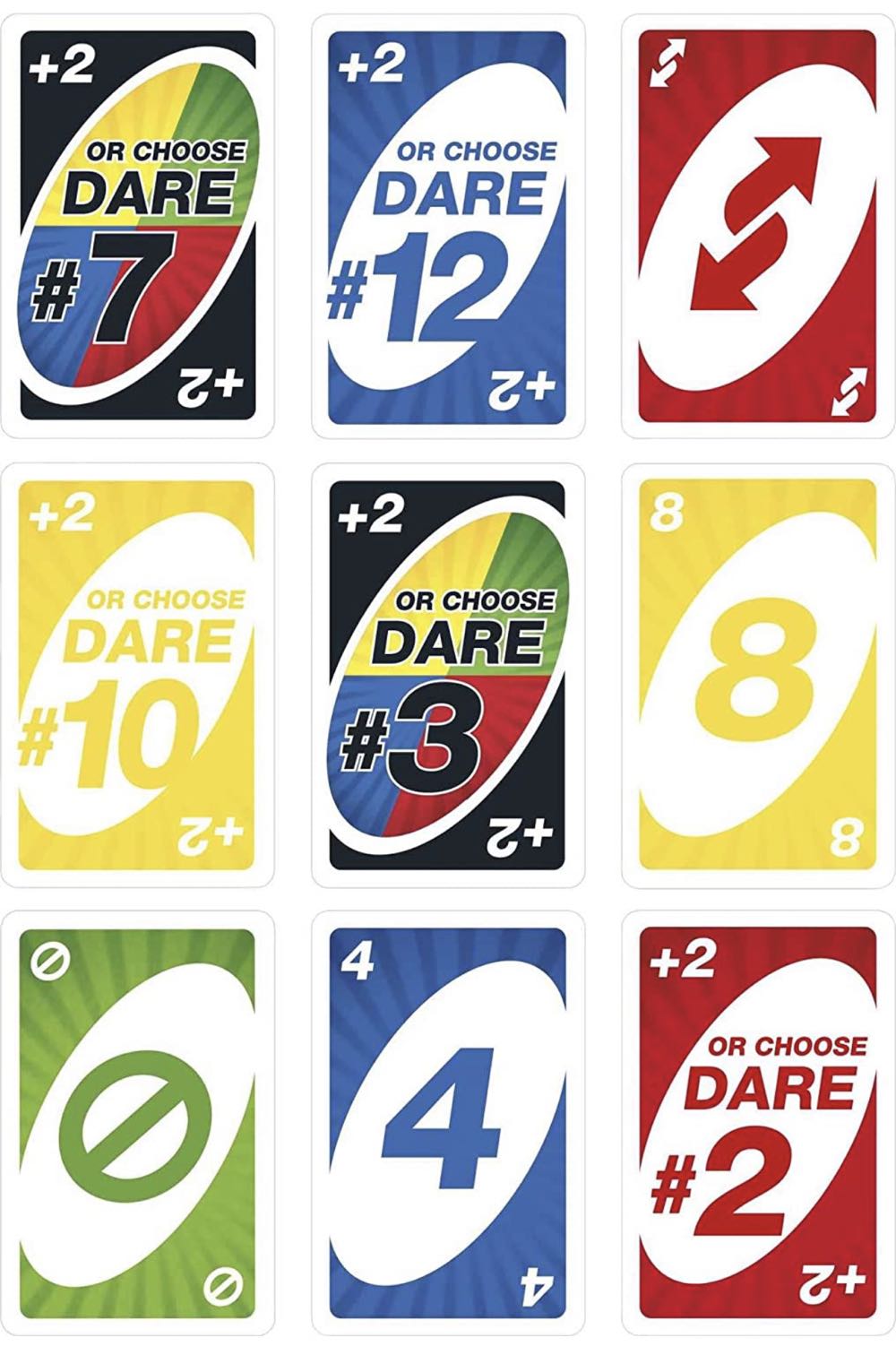 Uno: Dare!  (2-10) board game collectible [Barcode 887961052374] - Main Image 3