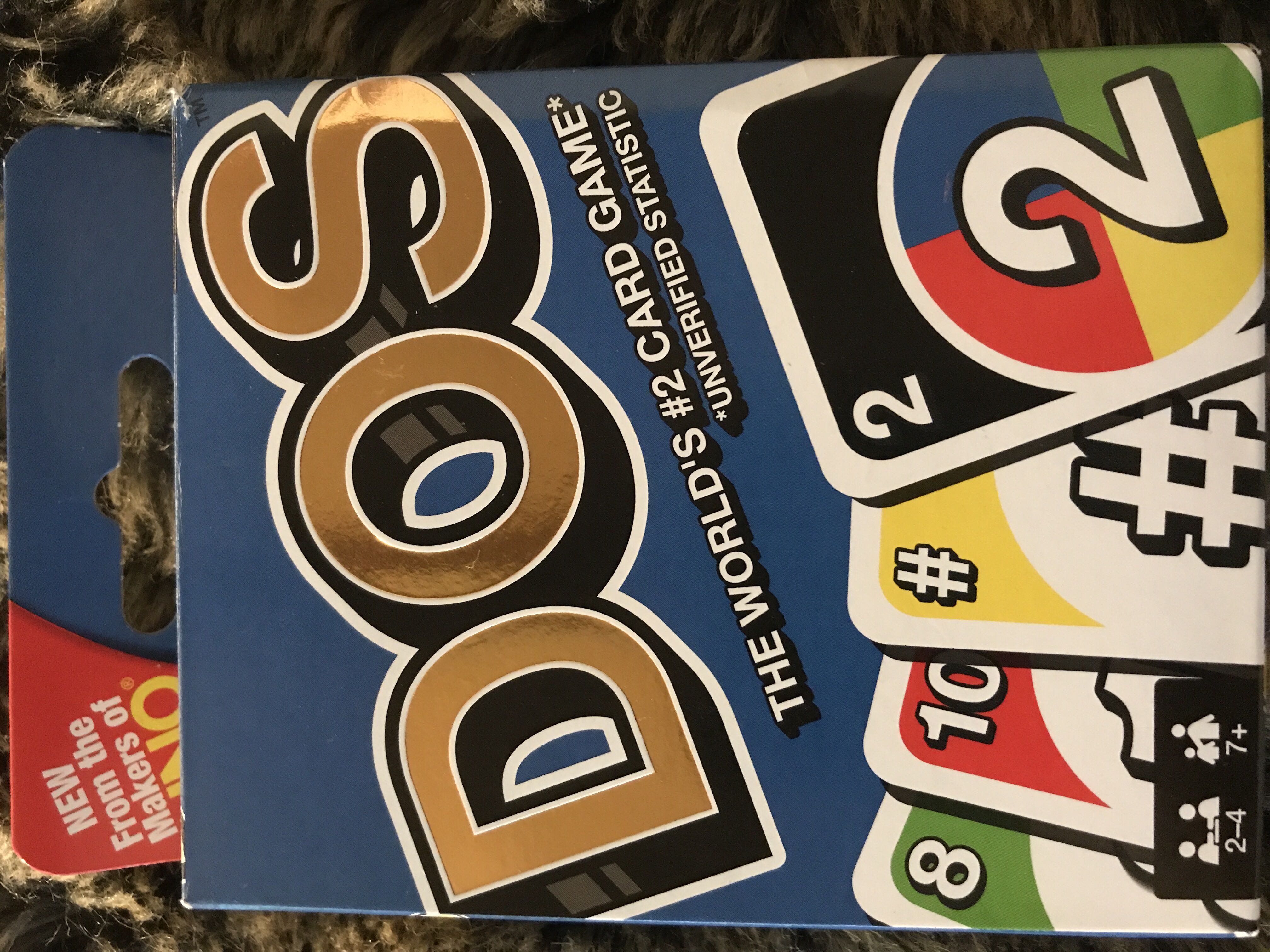 Uno: DOS™ Card Game  (2-8) board game collectible [Barcode 887961629385] - Main Image 3