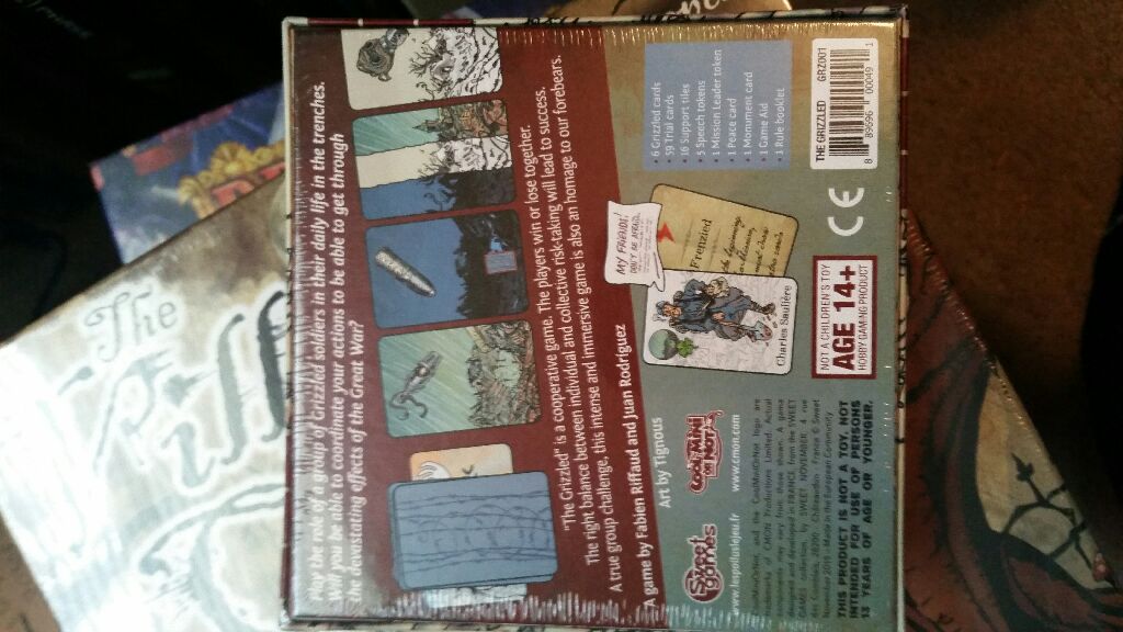 Grizzled, The  (2-5) board game collectible [Barcode 889696000491] - Main Image 2