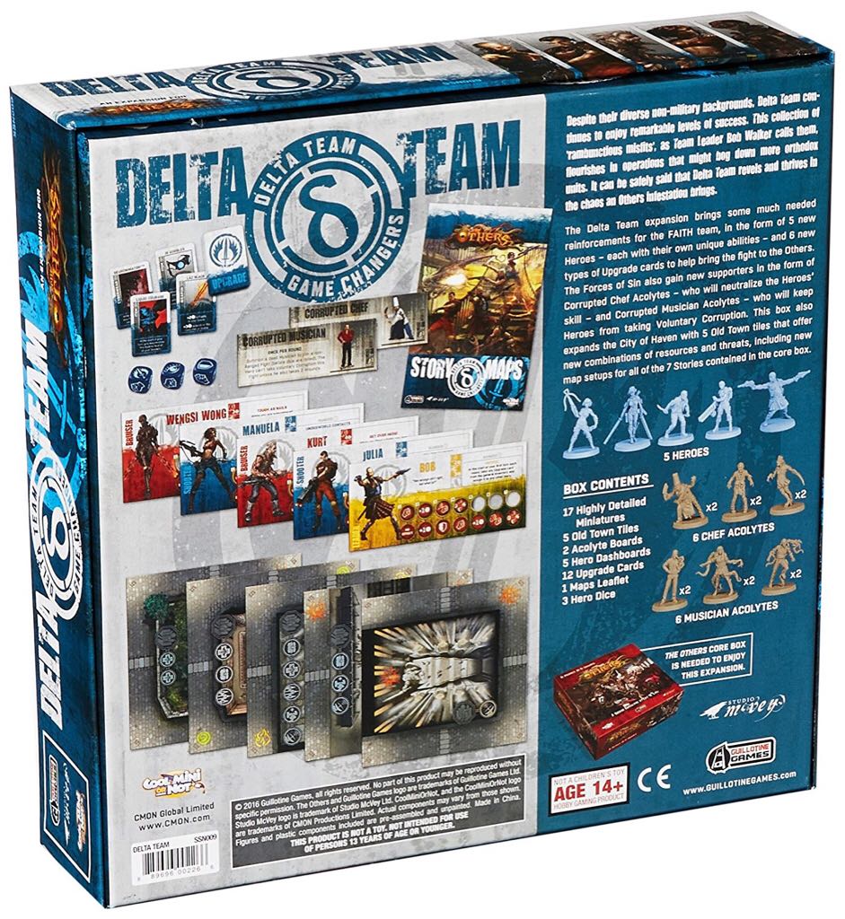 The Others Delta Team   (2-5) board game collectible [Barcode 889696002266] - Main Image 2