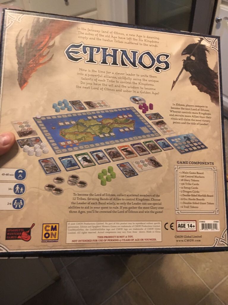 Ethnos  (2-6) board game collectible [Barcode 889696003010] - Main Image 2