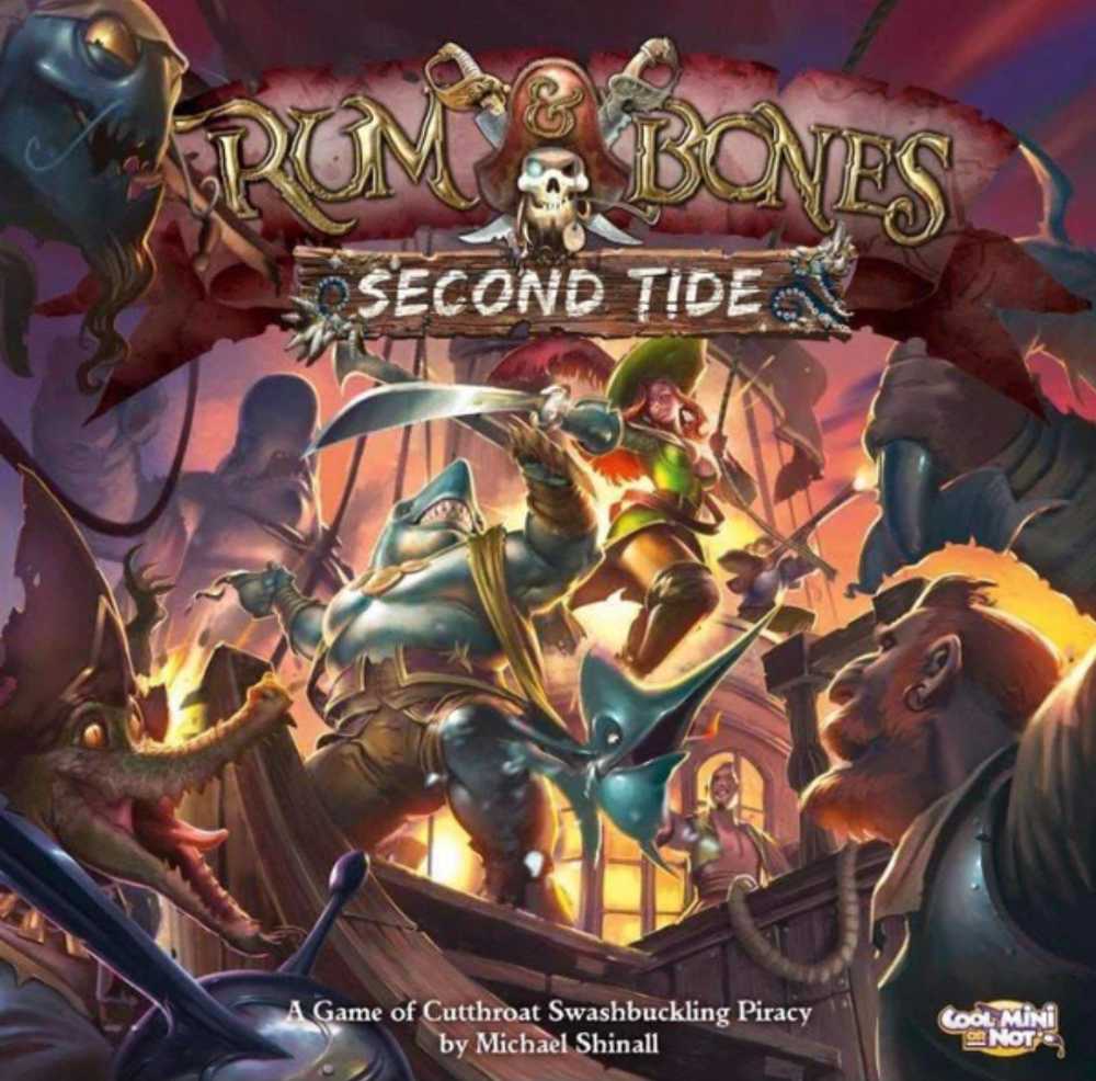 Rum & Bones: Second Tide  (2 to 6) board game collectible [Barcode 889696004840] - Main Image 3