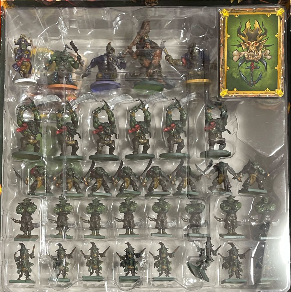 Rum & Bones: Second Tide: Blutrausch Legion Expansion PAINTED  (2 to 6) board game collectible [Barcode 889696004864] - Main Image 3