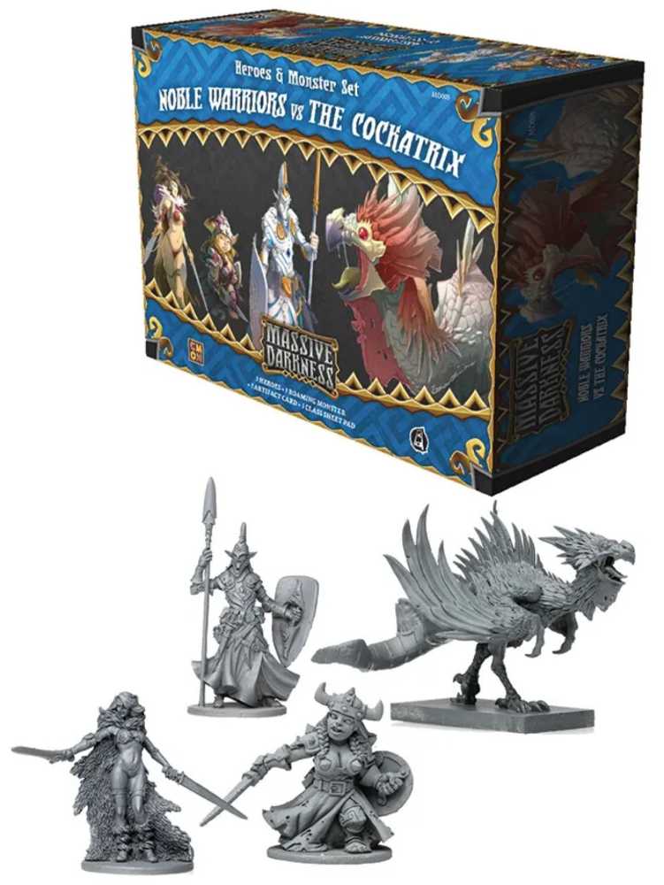 Noble Warriors Vs The Cockatrix  (1 to 6) board game collectible [Barcode 889696006196] - Main Image 4