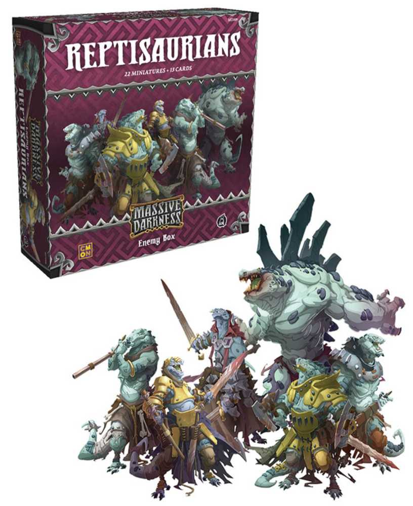 Reptisaurians  (1 to 6) board game collectible [Barcode 889696006233] - Main Image 3