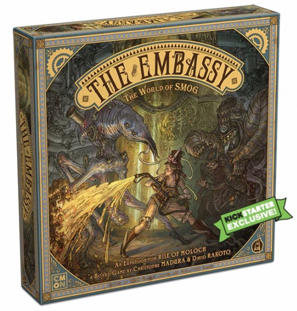 The World Of Smog: The Embassy  (2-5) board game collectible [Barcode 889696007117] - Main Image 1