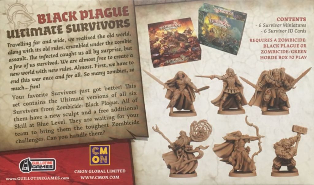 Ultimate Survivors  (1 to 6) board game collectible [Barcode 889696007421] - Main Image 2