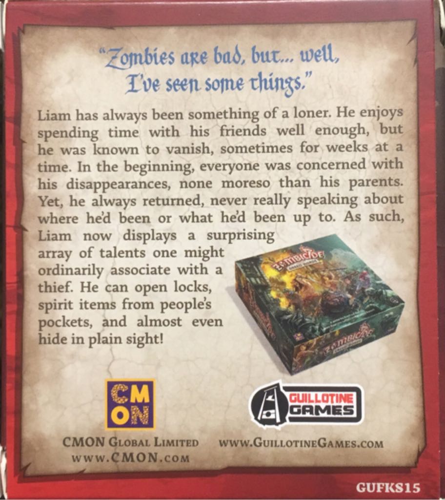 Liam  (1 to 6) board game collectible [Barcode 889696007452] - Main Image 2