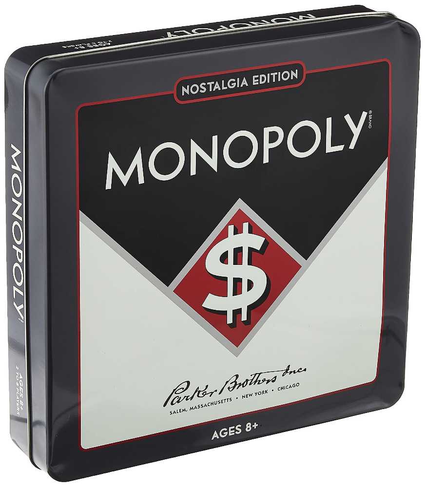 Monopoly Nostalgia Edition  (2-8) board game collectible [Barcode 890382000398] - Main Image 3