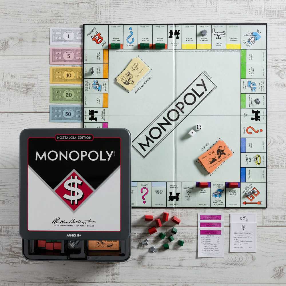 Monopoly Nostalgia Edition  (2-8) board game collectible [Barcode 890382000398] - Main Image 4