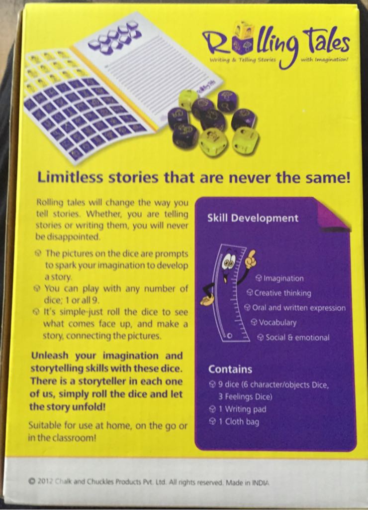 Rolling Tales  board game collectible [Barcode 8906045560085] - Main Image 2