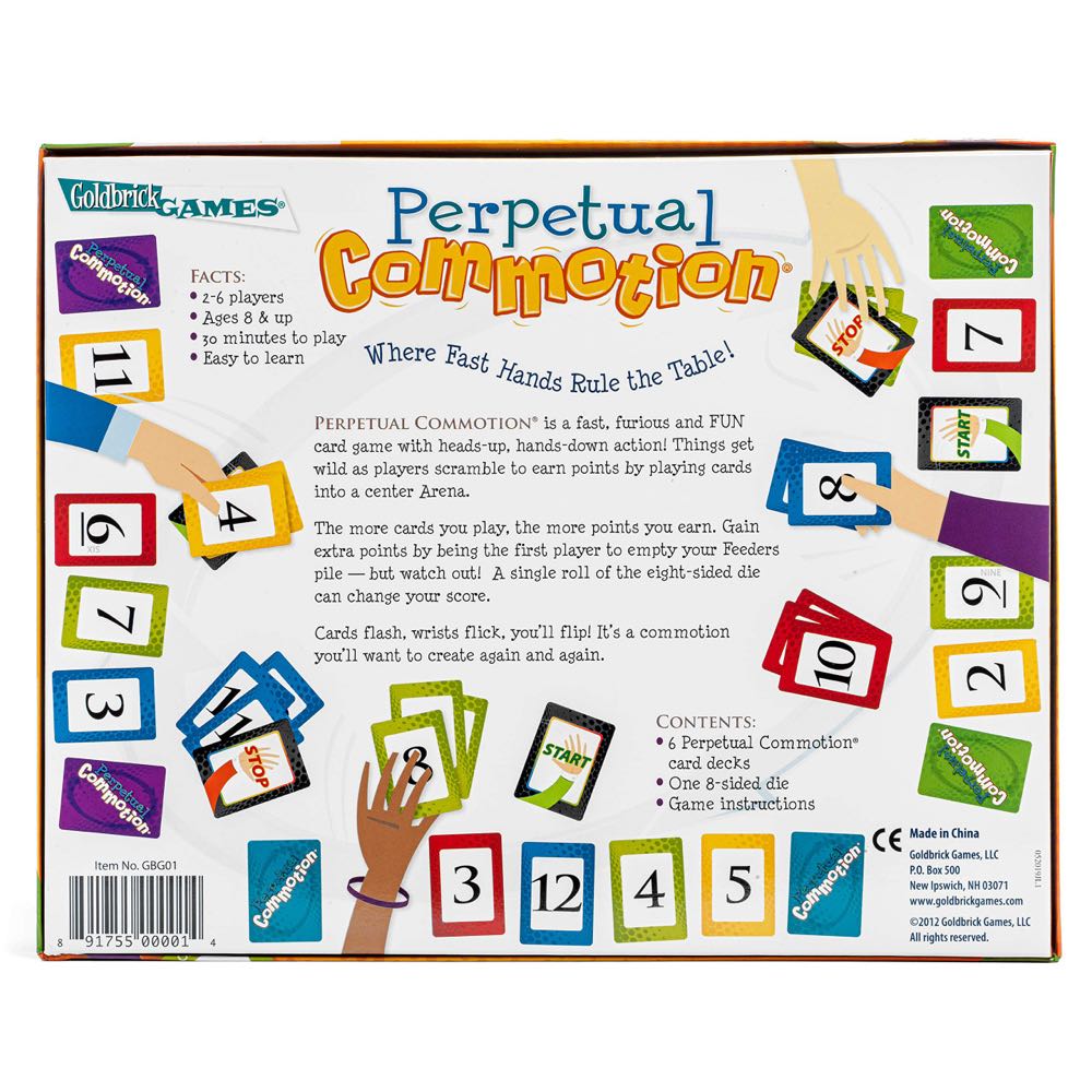 Perpetual Commotion (2–6 players | 8+ | 30 min.)  (2–6) board game collectible [Barcode 891755000014] - Main Image 4