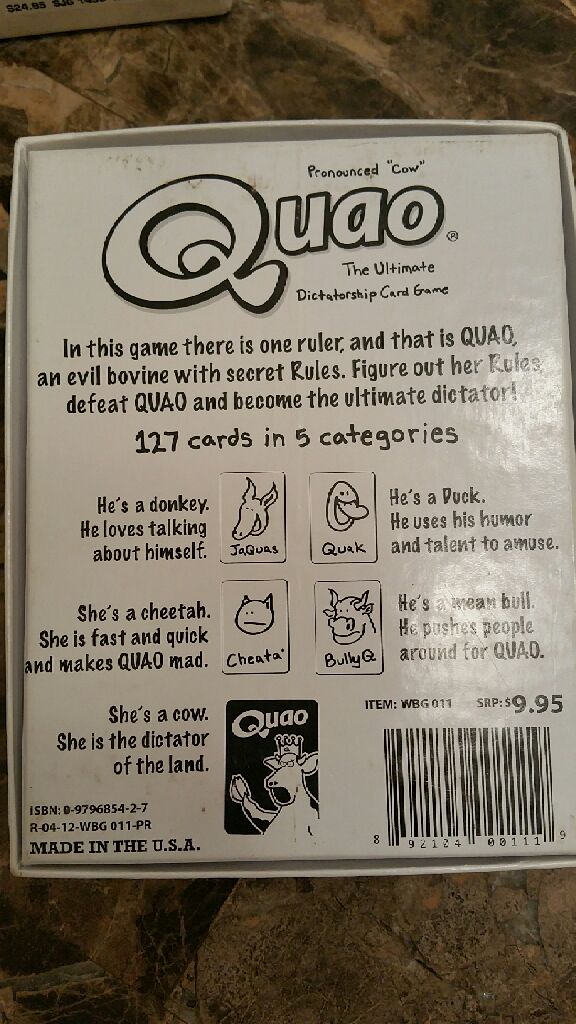 Quao  (3-6) board game collectible [Barcode 892104001119] - Main Image 2