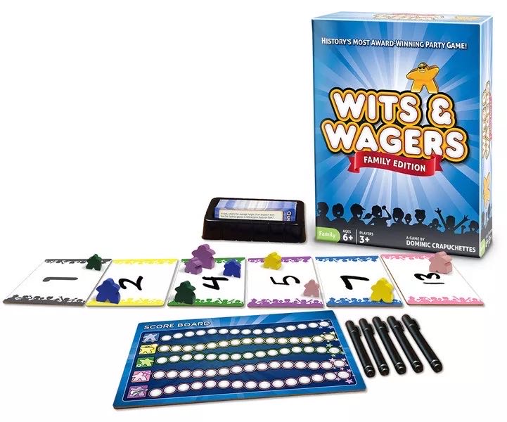 Wits & Wagers Family Edition  (3-10) board game collectible [Barcode 892884000500] - Main Image 4