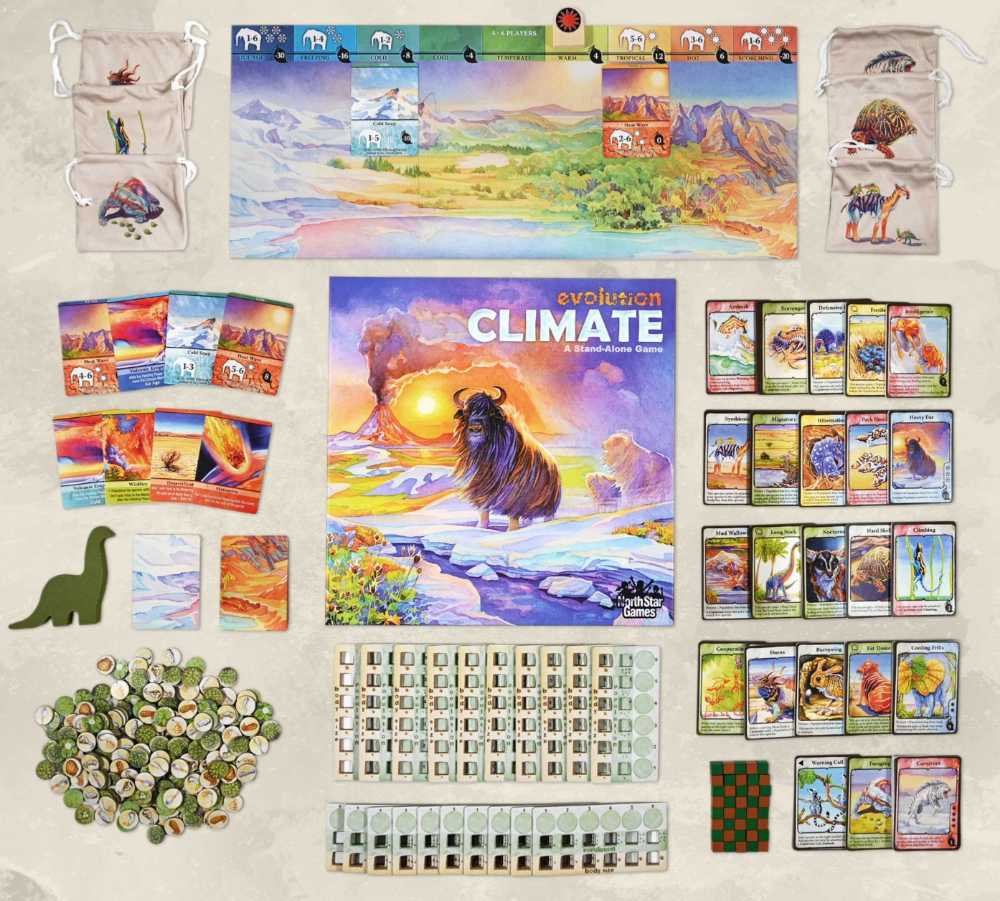Evolution Climate  (2-6) board game collectible [Barcode 892884000821] - Main Image 3