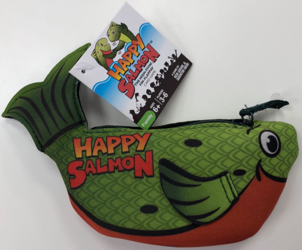 Happy Salmon: Green Fish