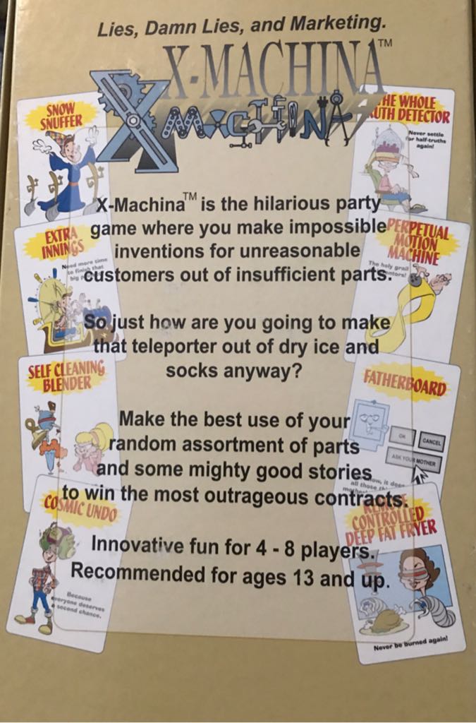 X-Machina  (4-8) board game collectible [Barcode 894527000380] - Main Image 2