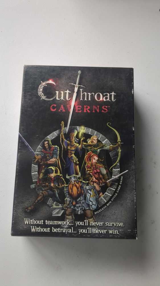 Cutthroat Caverns  (3-6) board game collectible [Barcode 894769000070] - Main Image 2
