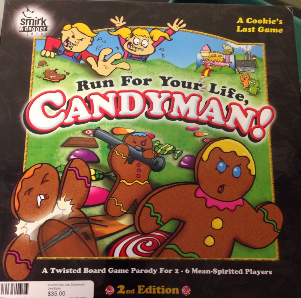 Run For Your Life Candyman  (2-6) board game collectible [Barcode 894769000155] - Main Image 1