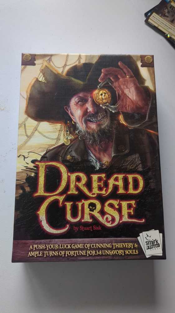 Dread Curse  (3-8) board game collectible [Barcode 894769000179] - Main Image 2