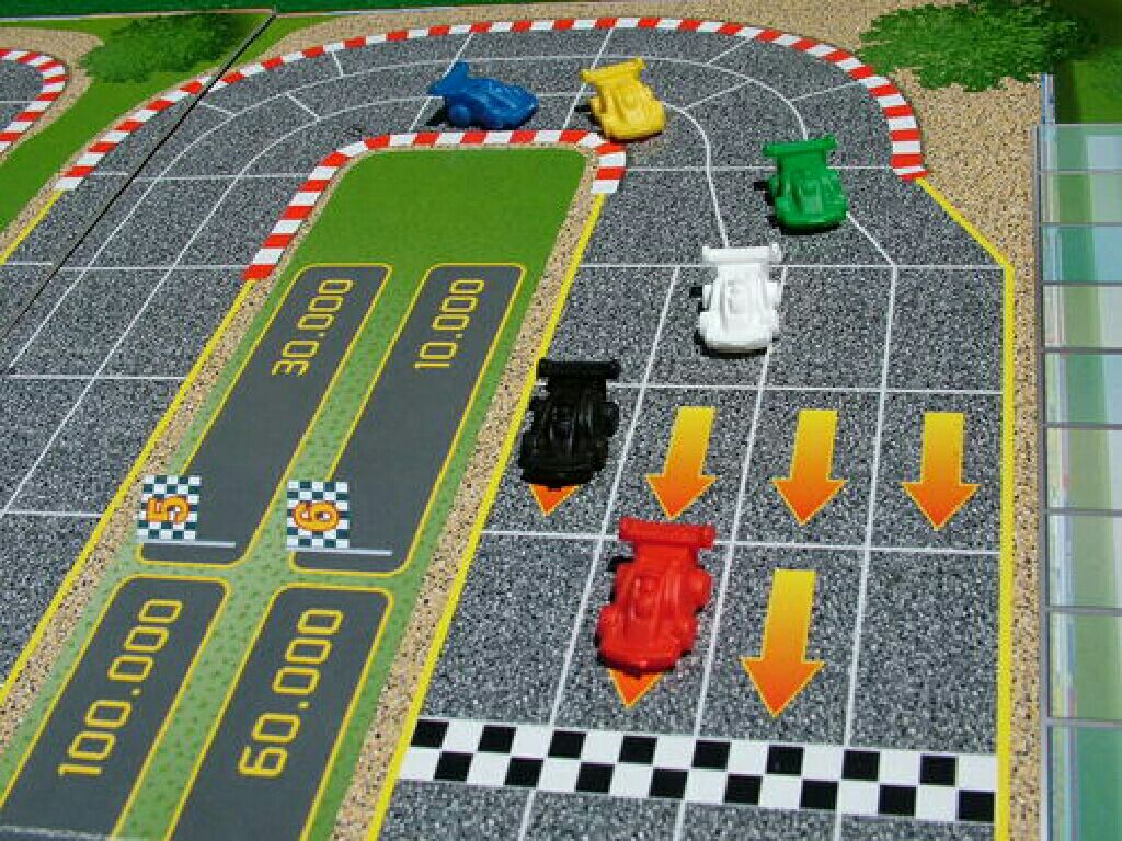 Top Race, Essener Feder 1996  (2-6) board game collectible [Barcode 896023001038] - Main Image 2