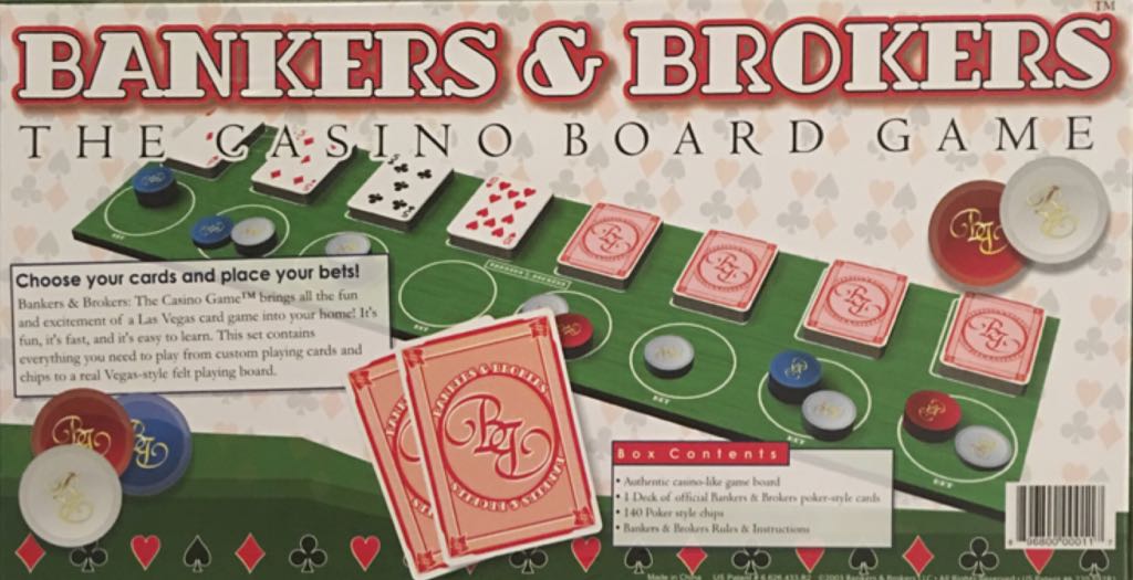 Bankers & Brokers  (2-10) board game collectible [Barcode 896800000117] - Main Image 2