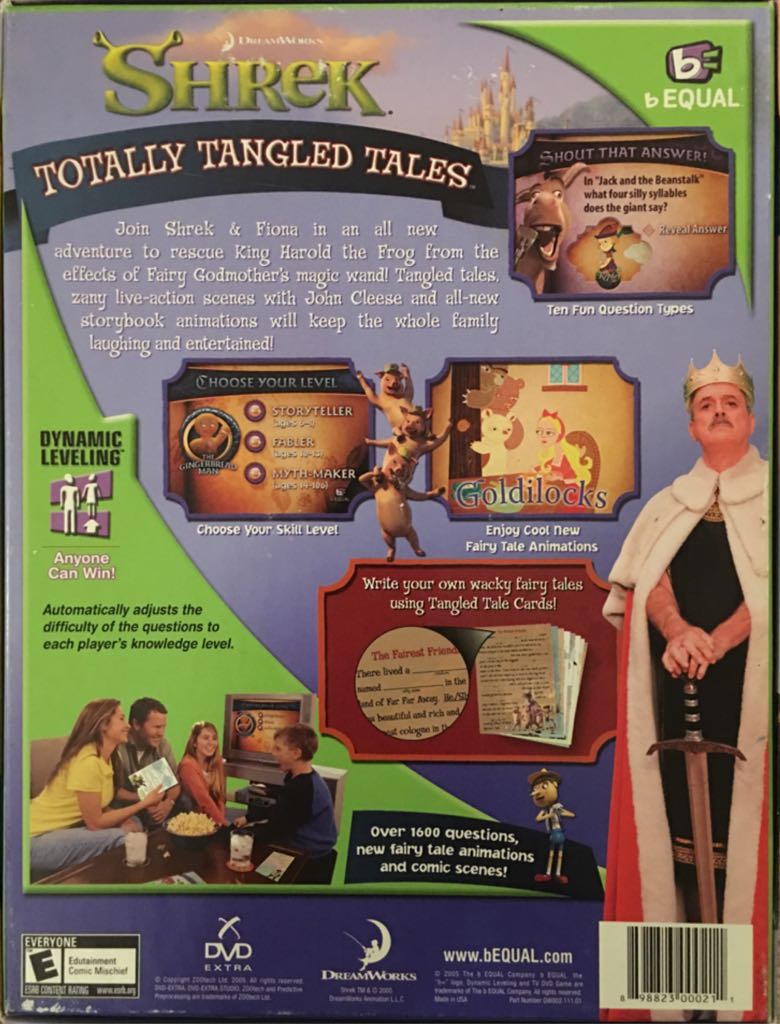 Shrek Totally Tangles Tales  (1-4) board game collectible [Barcode 898823000211] - Main Image 2