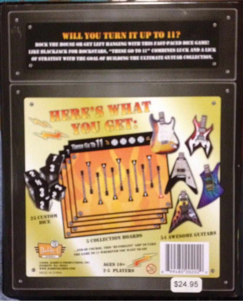 These Go To 11  (2-5) board game collectible [Barcode 899480002020] - Main Image 2