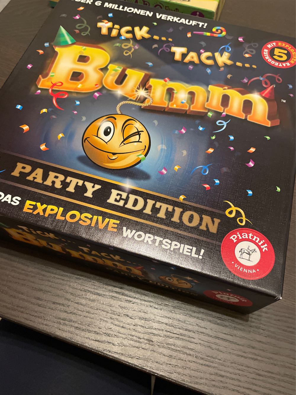 Tick Tack Bumm Party Edition Kartenspiel Defekt  (3+) board game collectible [Barcode 9001890648366] - Main Image 2