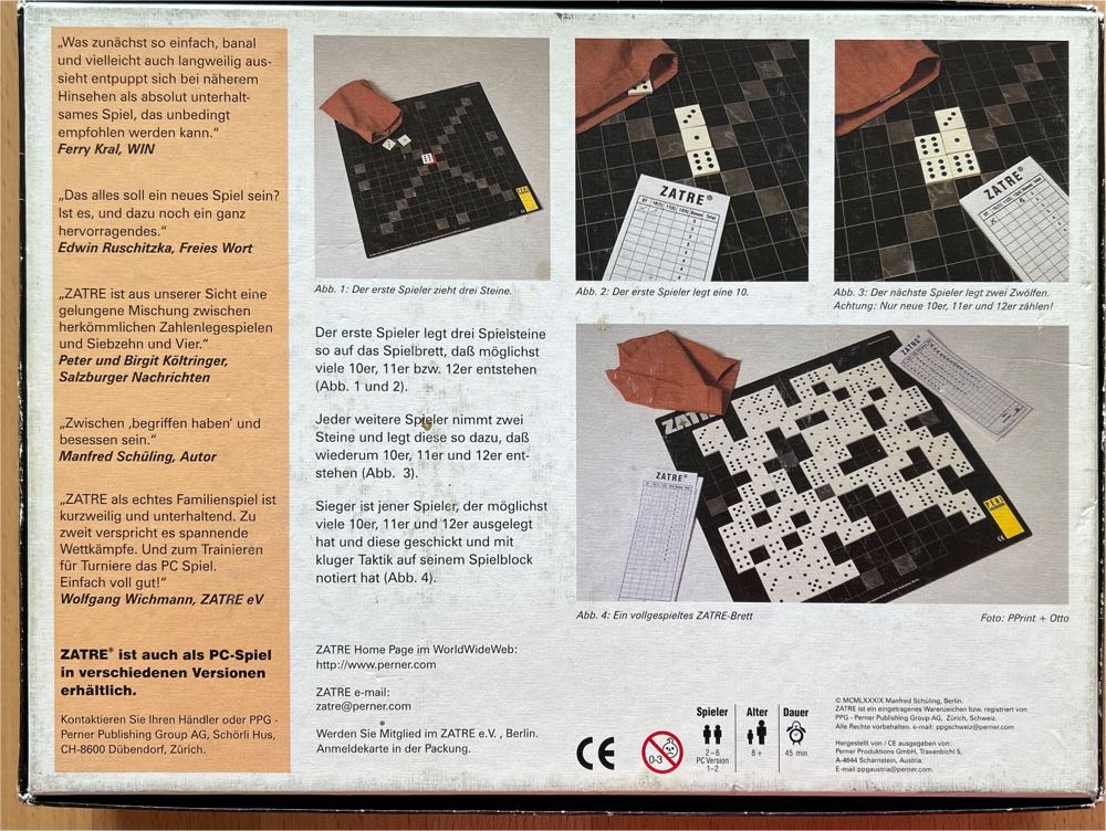Zatre  (2-6) board game collectible [Barcode 9002379197191] - Main Image 2