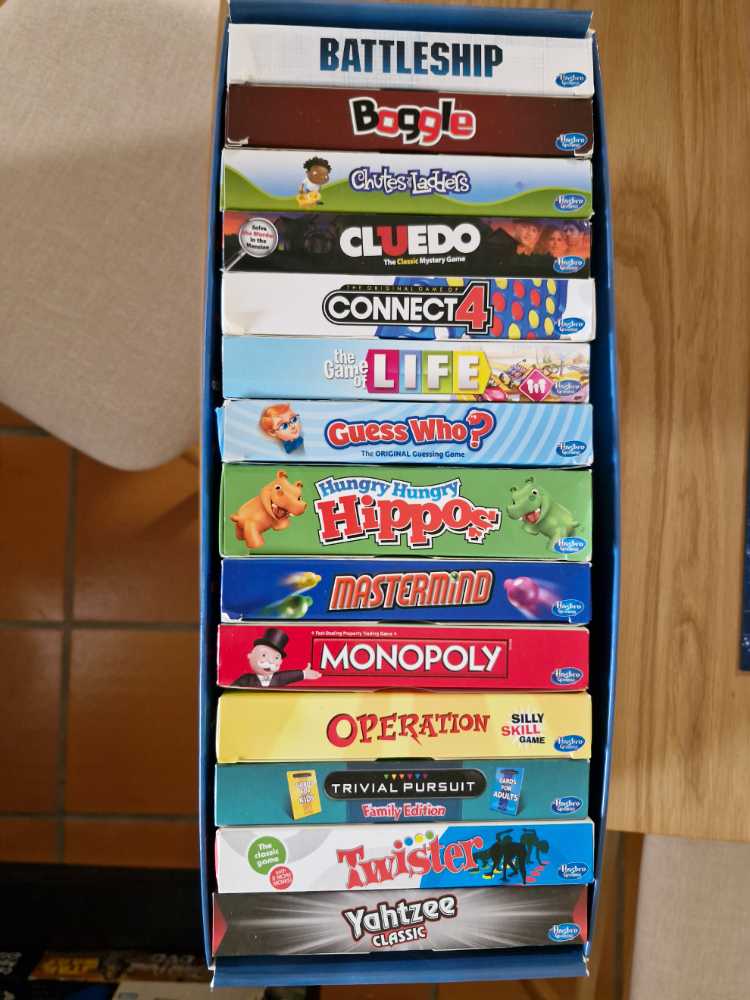 Complete Set Of 14 Mini Board Games ●● Hasbro Family Favourites ●●p!  board game collectible [Barcode 9330303002519] - Main Image 2