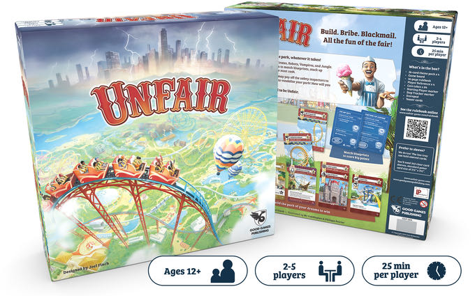 Unfair  (2-5) board game collectible [Barcode 9369999072483] - Main Image 3