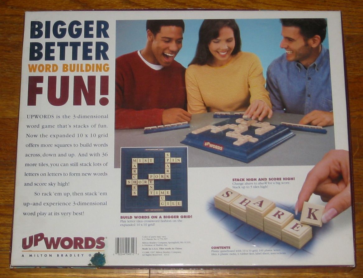 Upwords  (2-4) board game collectible [Barcode 9414076043129] - Main Image 2