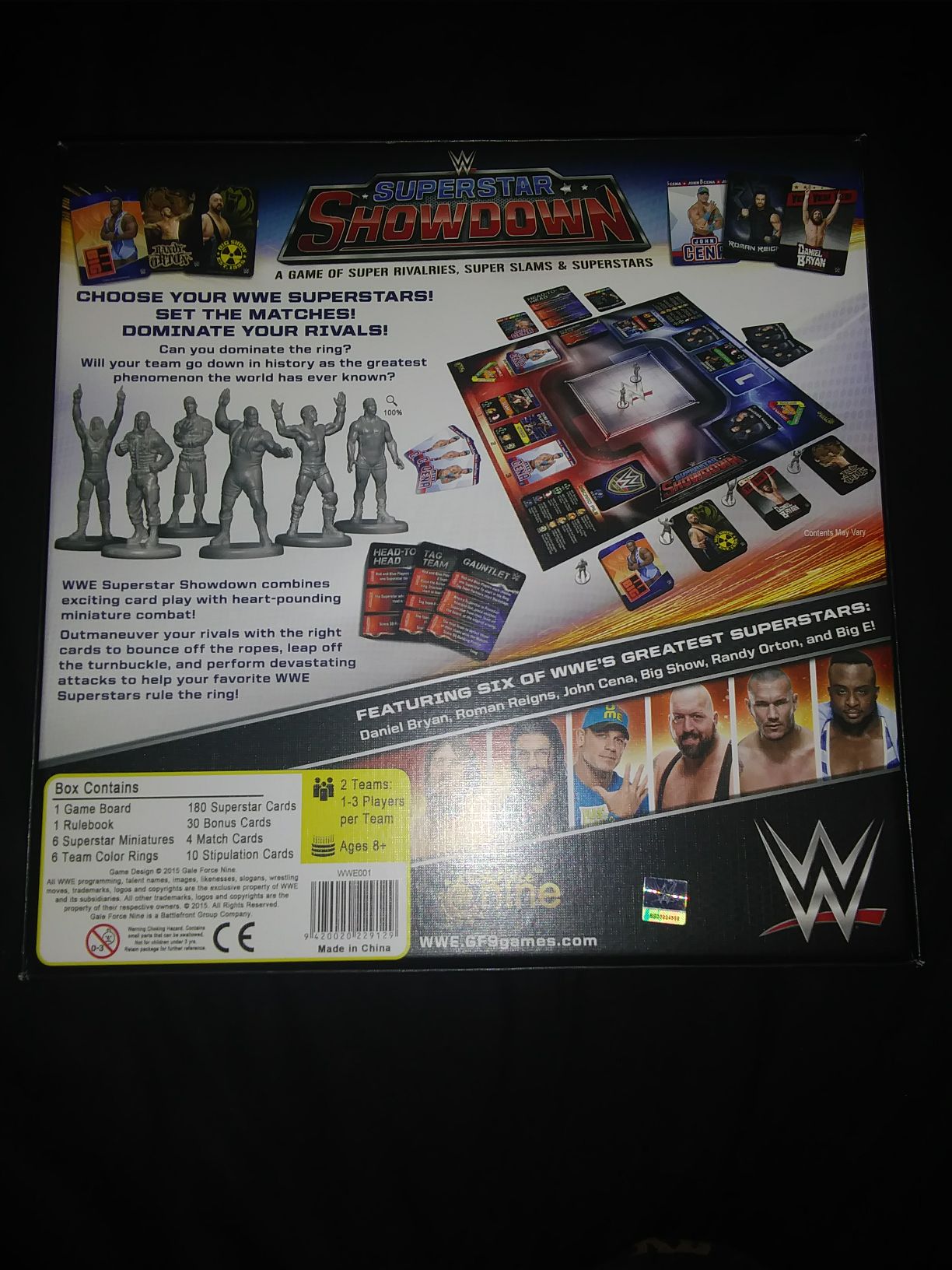 WWE Superstar Showdown The Board Game  board game collectible [Barcode 9420020229129] - Main Image 2