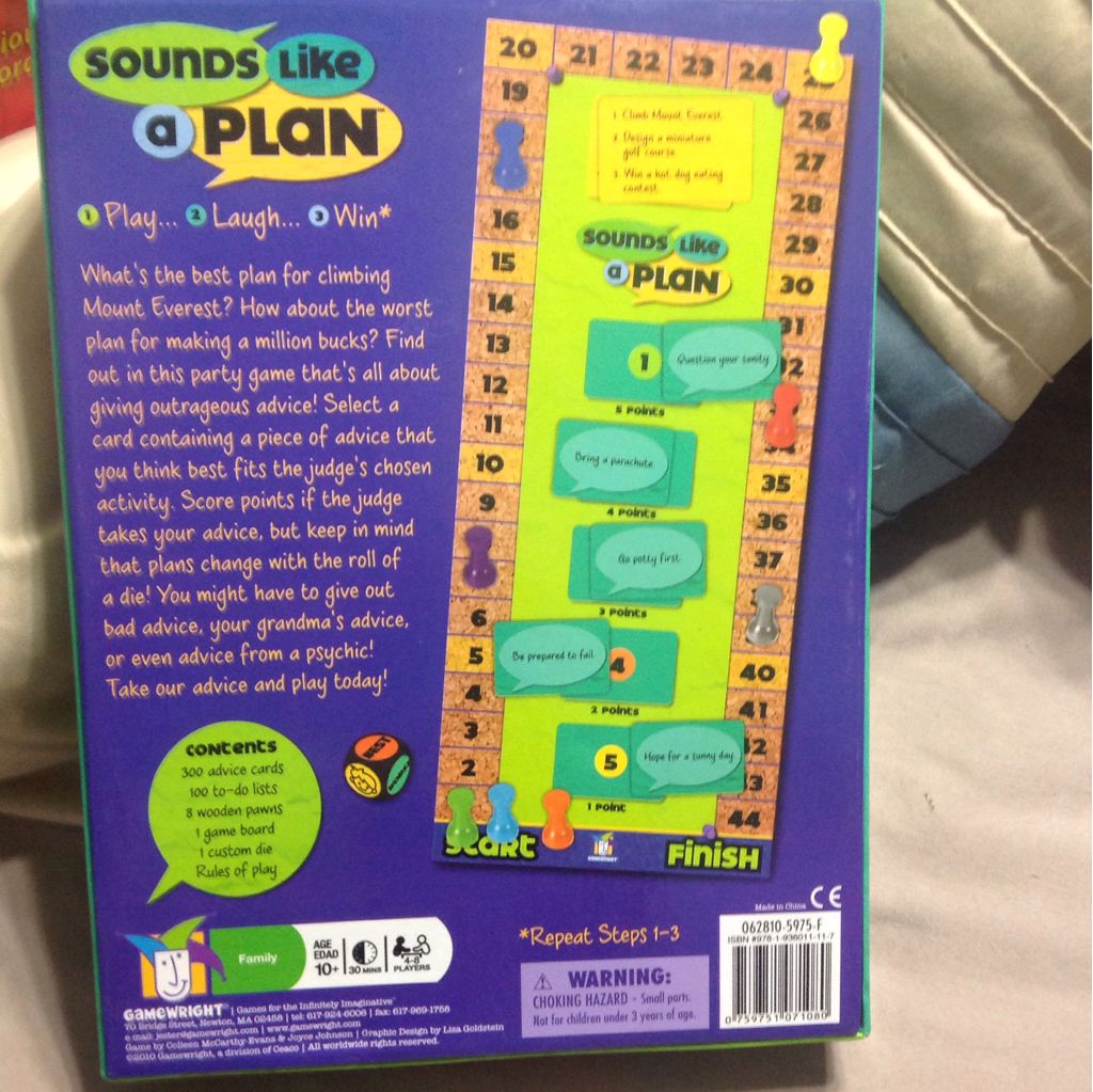 Sounds Like A Plan  (4-8 Players) board game collectible [Barcode 9772171071080] - Main Image 2