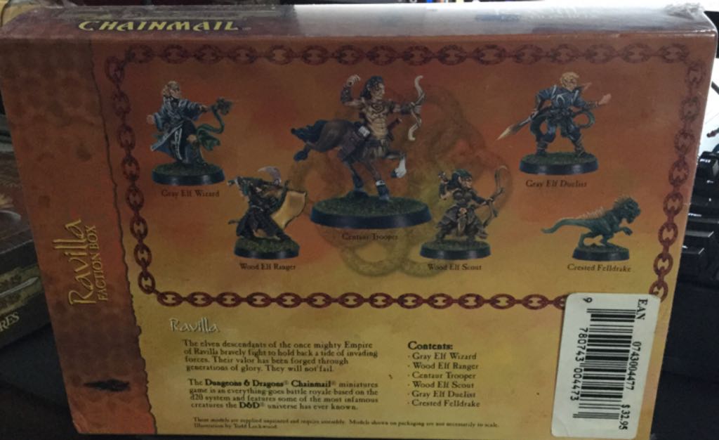 Chainmail Miniatures Ravilla Faction Box  board game collectible [Barcode 9780743004473] - Main Image 2