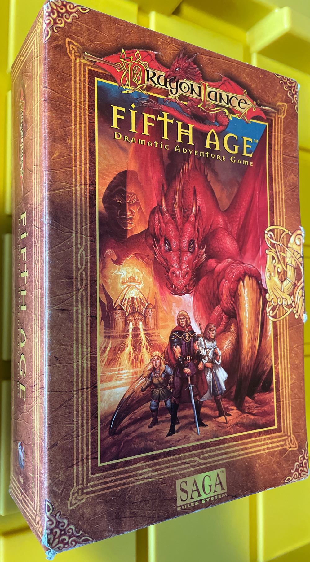 DRAGONLANCE FIFTH AGE  Dungeons Dragons AD&D D&D TSR Boxed Set Box  board game collectible [Barcode 9780786905355] - Main Image 2