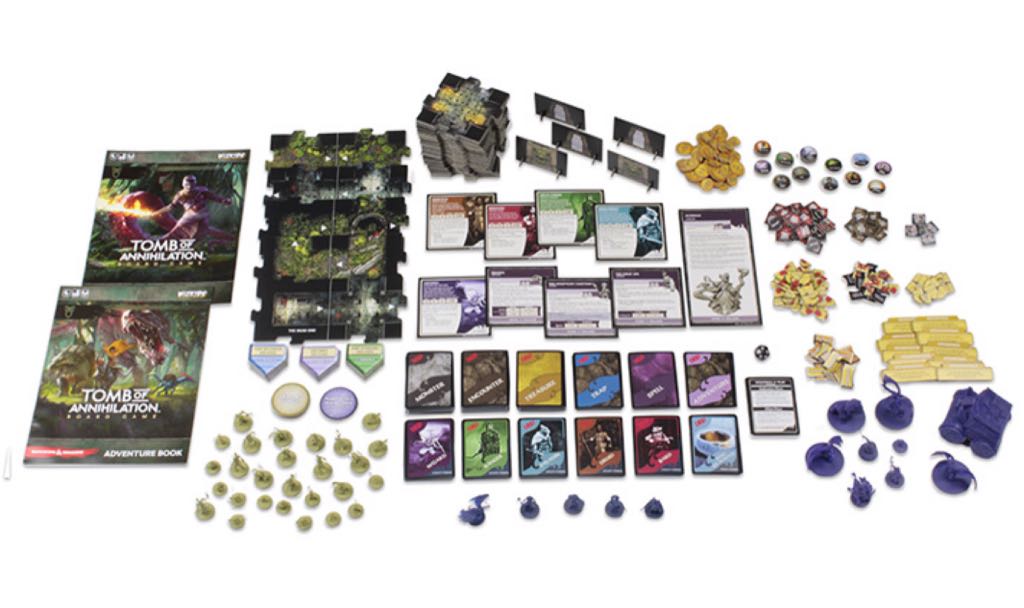 Dungeons & Dragons: Tomb of Annihilation Dice  (1-5) board game collectible [Barcode 9780786966202] - Main Image 2