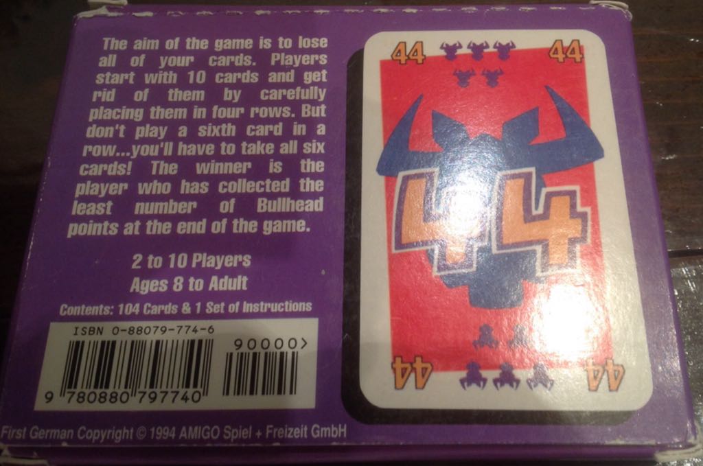 Take 6  (2-6) board game collectible [Barcode 9780880797740] - Main Image 2